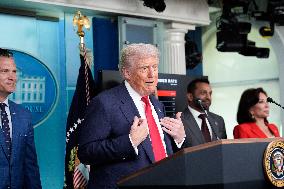 Donald Trump Holds A Press Conference - Washington DC