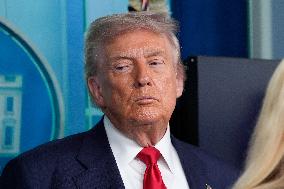 Donald Trump Holds A Press Conference - Washington DC