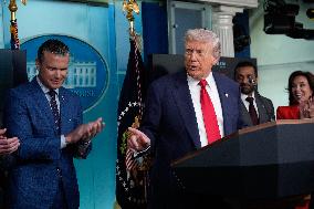 Donald Trump Holds A Press Conference - Washington DC
