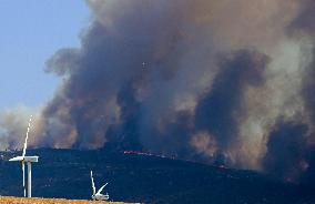 Preventive Evictions During Wildfires in Tarifa - Spain