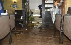 Torrential rain in Kumamoto Pref.