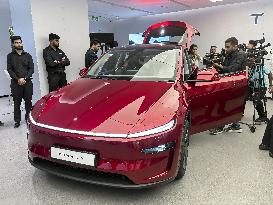 Tesla showroom in India