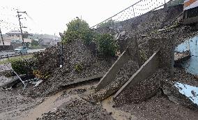 Torrential rain in Kumamoto Pref.