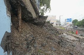 Torrential rain in Kumamoto Pref.