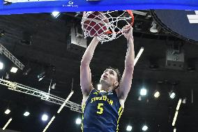 BASKET - Amichevole - Poland vs Sweden