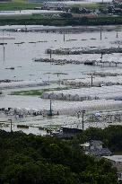 Torrential rain in Kumamoto Pref.