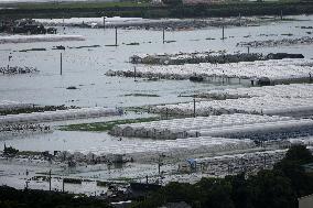Torrential rain in Kumamoto Pref.