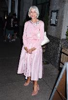 Helen Mirren Returns to Hotel After Tonight Show Appearance - NYC