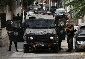 MIDEAST-WEST BANK-NABLUS-ISRAELI RAID