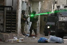 MIDEAST-WEST BANK-NABLUS-ISRAELI RAID