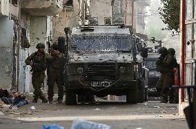 MIDEAST-WEST BANK-NABLUS-ISRAELI RAID