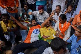 Protesters Clash with Police - India