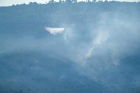 Firefighters Battle 'Fire Whirls' in Northern Spain