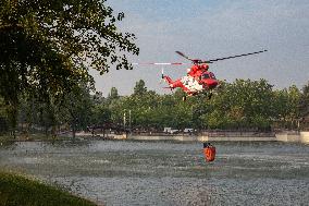 Firefighters Battle 'Fire Whirls' in Northern Spain