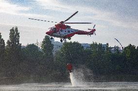 Firefighters Battle 'Fire Whirls' in Northern Spain