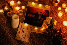Vigil For Palestinian Journalists Killed By Israeli Forces - Washington DC