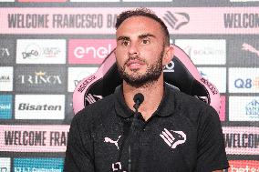 CALCIO - Serie B - Presentation of Palermo FC's new signing, Francesco Bardi