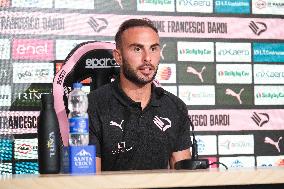 CALCIO - Serie B - Presentation of Palermo FC's new signing, Francesco Bardi