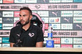 CALCIO - Serie B - Presentation of Palermo FC's new signing, Francesco Bardi