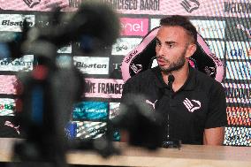 CALCIO - Serie B - Presentation of Palermo FC's new signing, Francesco Bardi