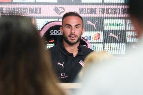CALCIO - Serie B - Presentation of Palermo FC's new signing, Francesco Bardi