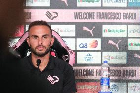 CALCIO - Serie B - Presentation of Palermo FC's new signing, Francesco Bardi