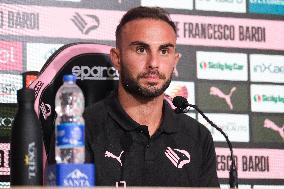 CALCIO - Serie B - Presentation of Palermo FC's new signing, Francesco Bardi