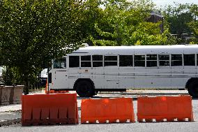 Member of the National Guard arrive - Washington