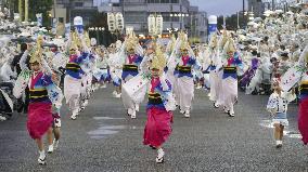 Awa dance festival in western Japan