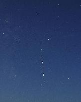 Perseid meteor shower