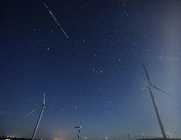 Perseid meteor shower