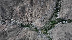 Winding Road in Tibet