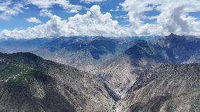 Winding Road in Tibet