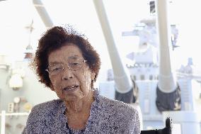 A-bomb exhibition at Battleship Missouri Memorial