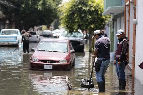 Flood in Mexico