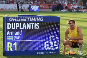 Duplantis Set a New Pole Vault World - Budapest