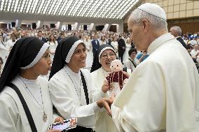 Pope Leo XIV Leads The General Audience - Vatican