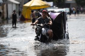 Valley of Mexico Flooded Due The Heavy Rains - Mexico