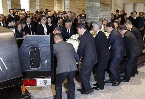 Funeral for Japan football legend Kamamoto