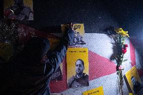Vigil To Demand Justice For Palestinian journalists Killed In Gaza - Mexico