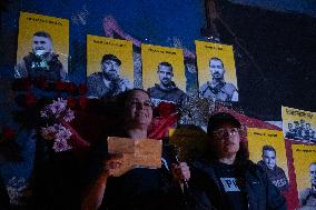Vigil To Demand Justice For Palestinian journalists Killed In Gaza - Mexico