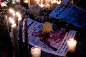 Vigil To Demand Justice For Palestinian journalists Killed In Gaza - Mexico