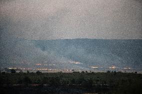Forest Fires Continue to Burn in Northern Spain