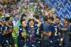 PSG Wins UEFA Supercup - Italy