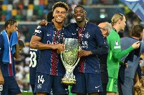 PSG Wins UEFA Supercup - Italy