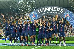 PSG Wins UEFA Supercup - Italy