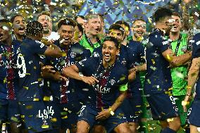 PSG Wins UEFA Supercup - Italy