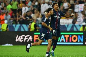PSG Wins UEFA Supercup - Italy