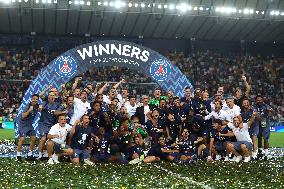PSG Wins UEFA Supercup - Italy