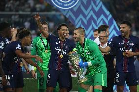 PSG Wins UEFA Supercup - Italy